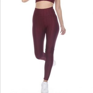Honeycomb scrunch butt leggings